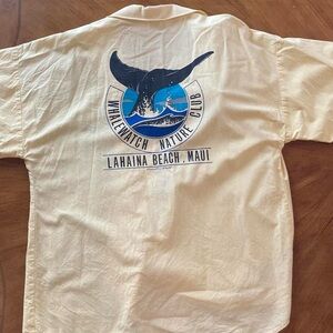 Vintage Maui Hawaiin Button Down